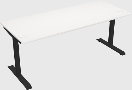 Dual motor electric desk