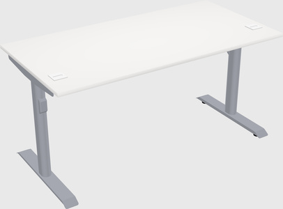 Dual motor electric desk