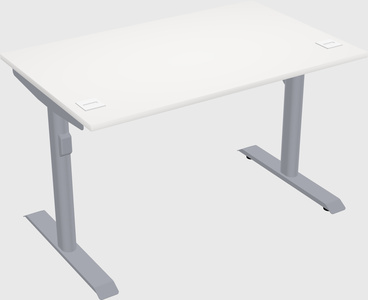 Dual motor electric desk
