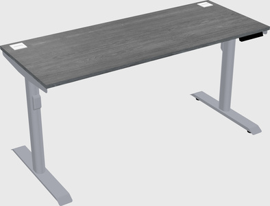 Dual motor electric desk