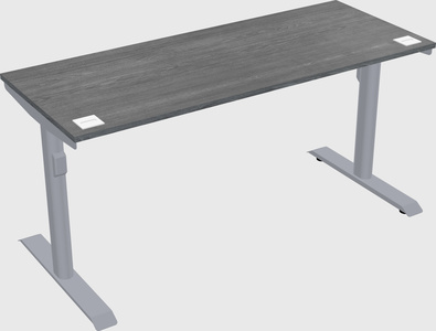 Dual motor electric desk