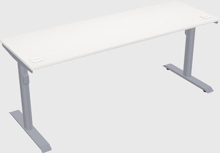 Dual motor electric desk