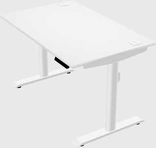Dual motor electric desk