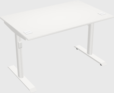 Dual motor electric desk
