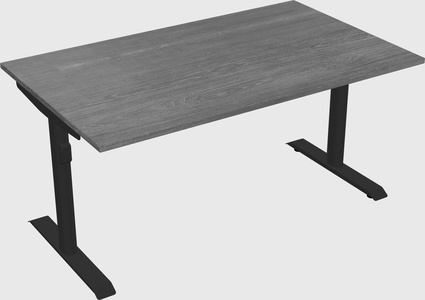 Dual motor electric desk
