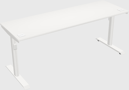Dual motor electric desk