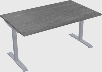 Dual motor electric desk