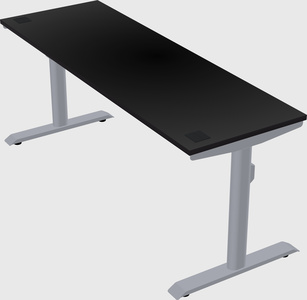 Dual motor electric desk