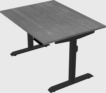 Dual motor electric desk