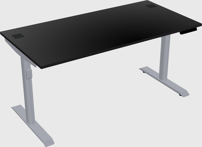Dual motor electric desk