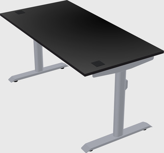 Dual motor electric desk
