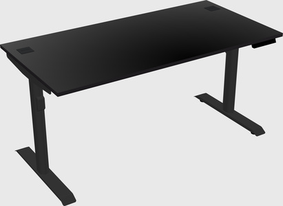 Dual motor electric desk
