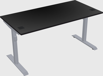 Dual motor electric desk