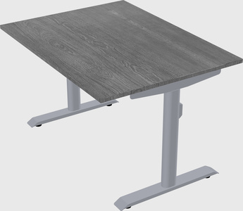 Dual motor electric desk