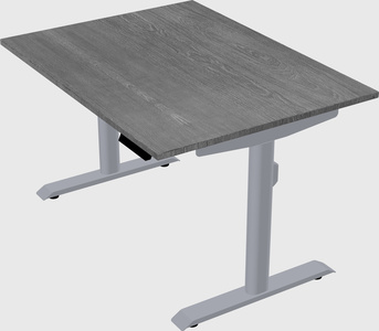 Dual motor electric desk
