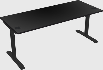 Dual motor electric desk