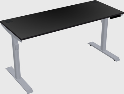Dual motor electric desk