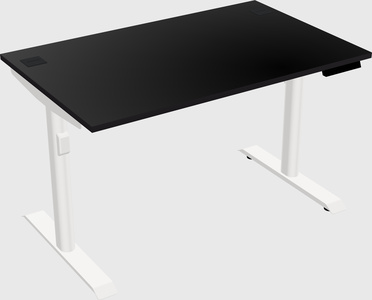 Dual motor electric desk