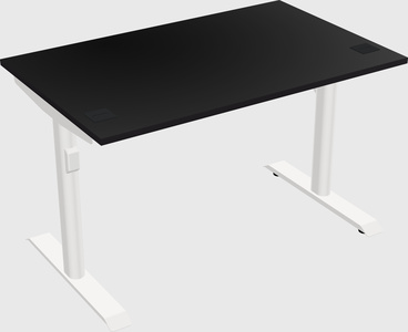 Dual motor electric desk