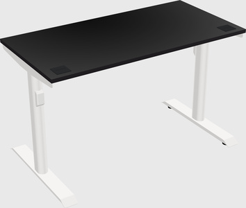 Dual motor electric desk