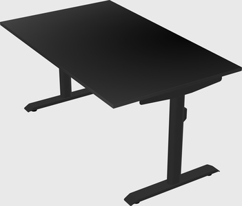 Dual motor electric desk