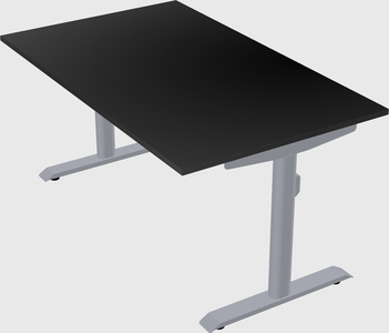 Dual motor electric desk
