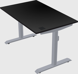 Dual motor electric desk