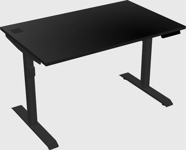Dual motor electric desk
