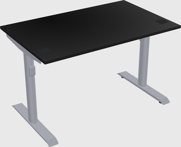 Dual motor electric desk