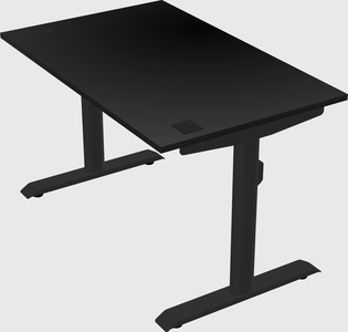Dual motor electric desk