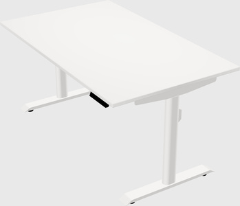 Dual motor electric desk
