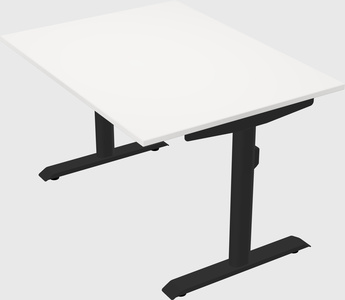 Dual motor electric desk