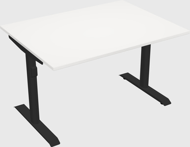 Dual motor electric desk
