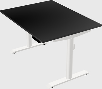 Dual motor electric desk