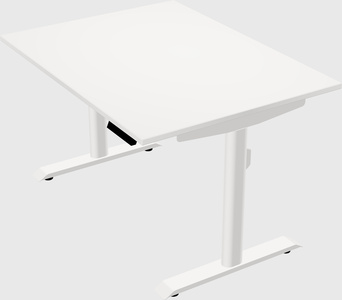 Dual motor electric desk