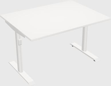 Dual motor electric desk