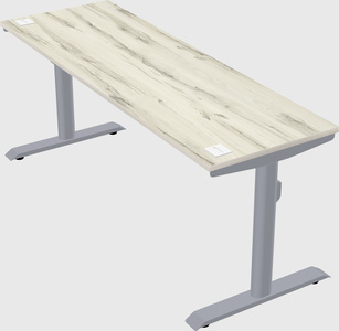 Dual motor electric desk