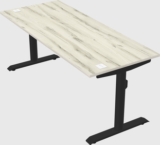 Dual motor electric desk