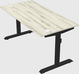 Dual motor electric desk