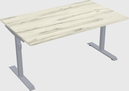 Dual motor electric desk