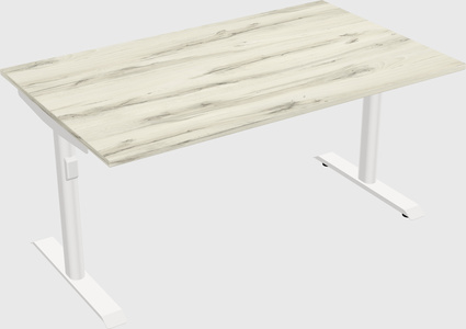 Dual motor electric desk