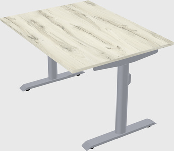 Dual motor electric desk