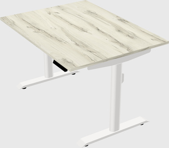 Dual motor electric desk
