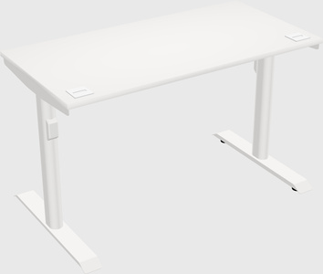 Dual motor electric desk