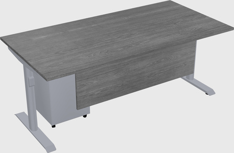 Dual motor electric desk