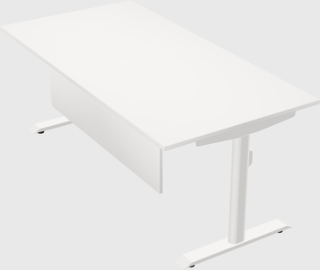 Dual motor electric desk