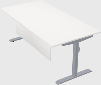 Dual motor electric desk
