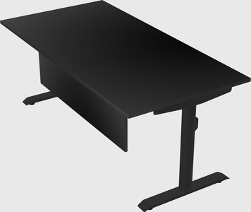 Dual motor electric desk