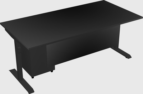 Dual motor electric desk