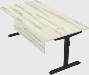 Dual motor electric desk